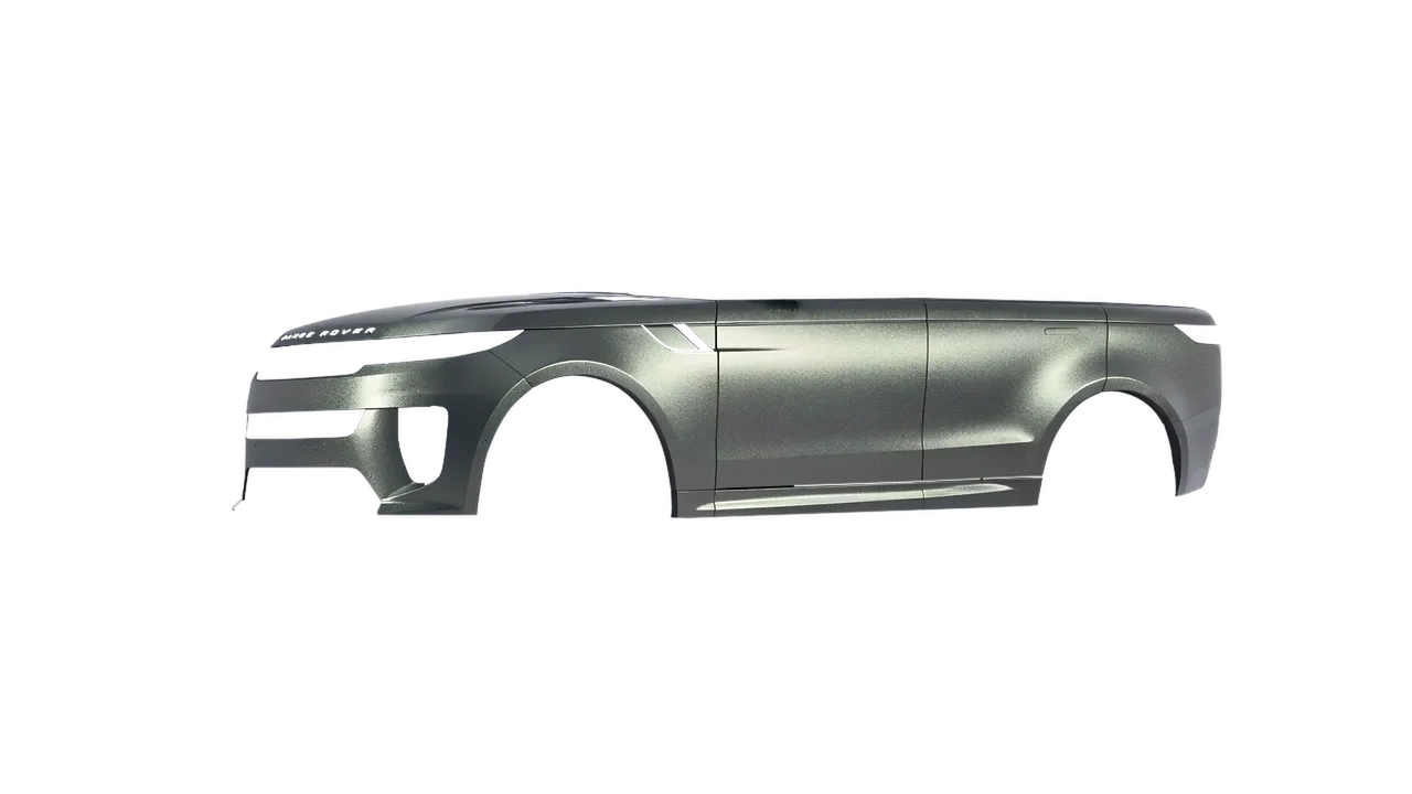 Land Rover Range Rover Sport SV 2024 wrapped in Matt Welsh Slate (KPMF K75550), front three-quarter view