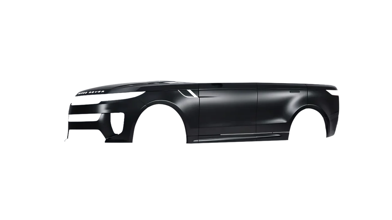 Land Rover Range Rover Sport SV 2024 wrapped in Matt Perfect Black (KPMF K75547), front three-quarter view