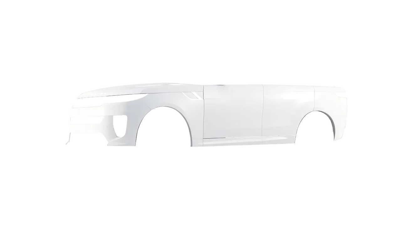 Land Rover Range Rover Sport SV 2024 wrapped in White Matt (ORACAL 970RA-010M), front three-quarter view