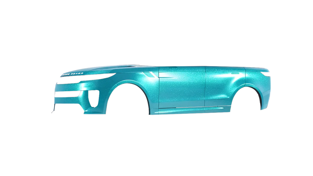 Land Rover Range Rover Sport SV 2024 wrapped in Turbo Turquoise Gloss (ORACAL 970RA-182G), front three-quarter view