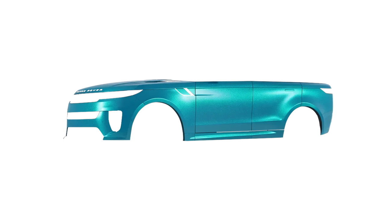 Land Rover Range Rover Sport SV 2024 wrapped in Turbo Turquoise Matt (ORACAL 970RA-182M), front three-quarter view
