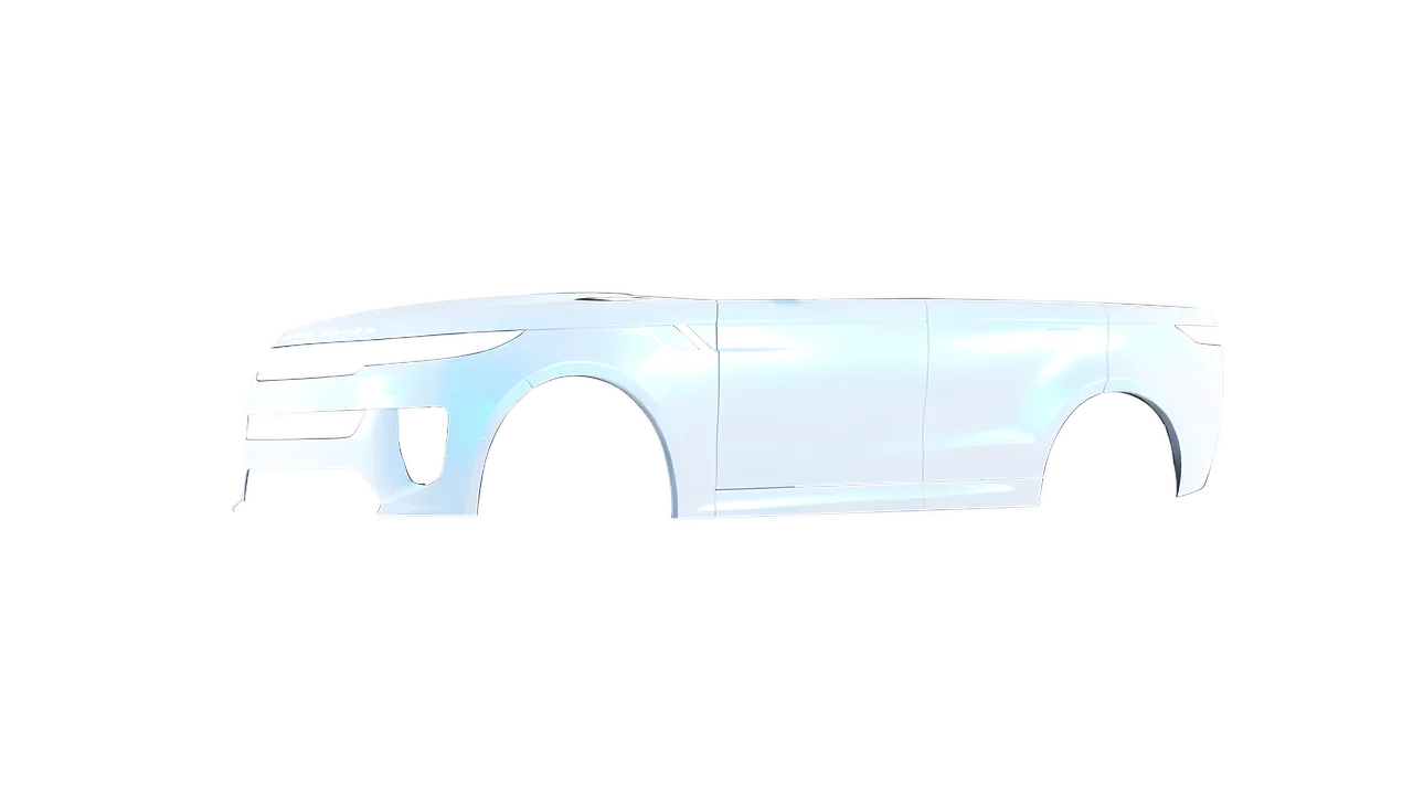 Land Rover Range Rover Sport SV 2024 wrapped in Matt Pacific Blue White Starlight (KPMF K75576), front three-quarter view
