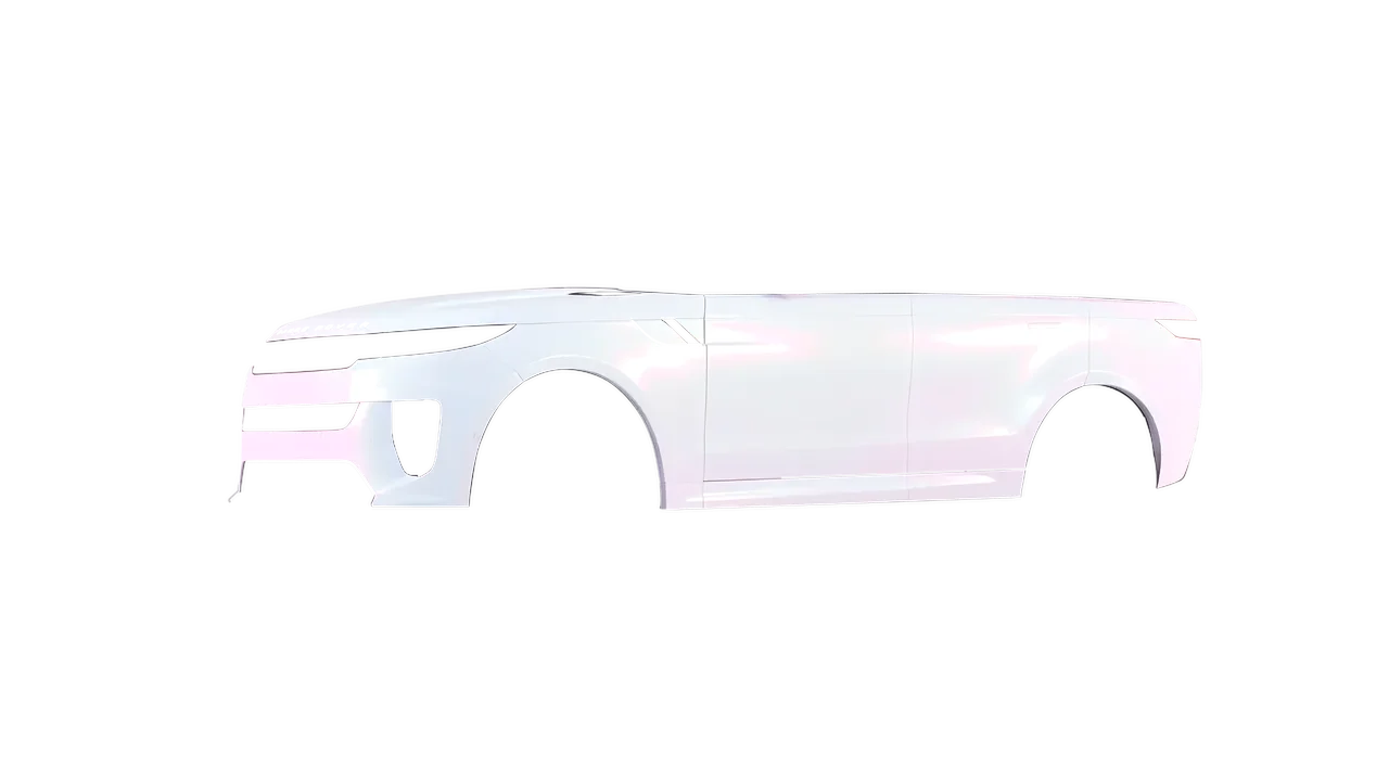 Land Rover Range Rover Sport SV 2024 wrapped in Matt Pink White Starlight (KPMF K75574), front three-quarter view