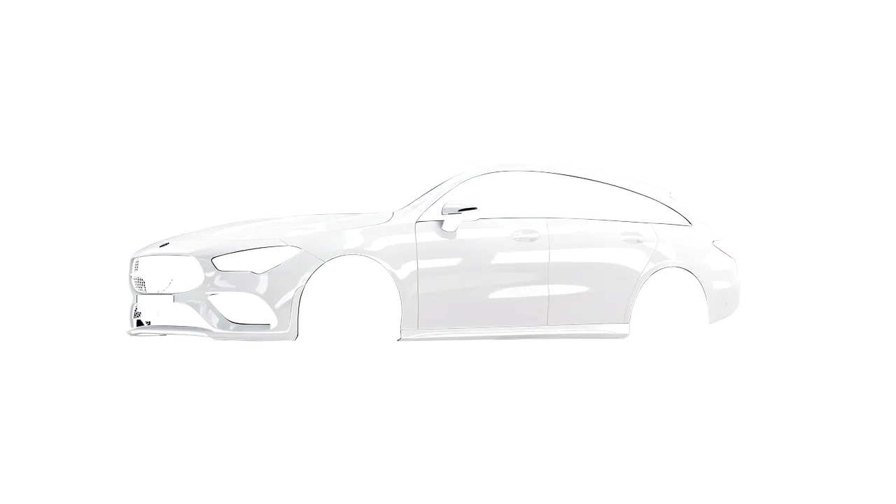 Mercedes-Benz CLA Shooting Brake 2020 wrapped in Gloss White (3M G10), front three-quarter view