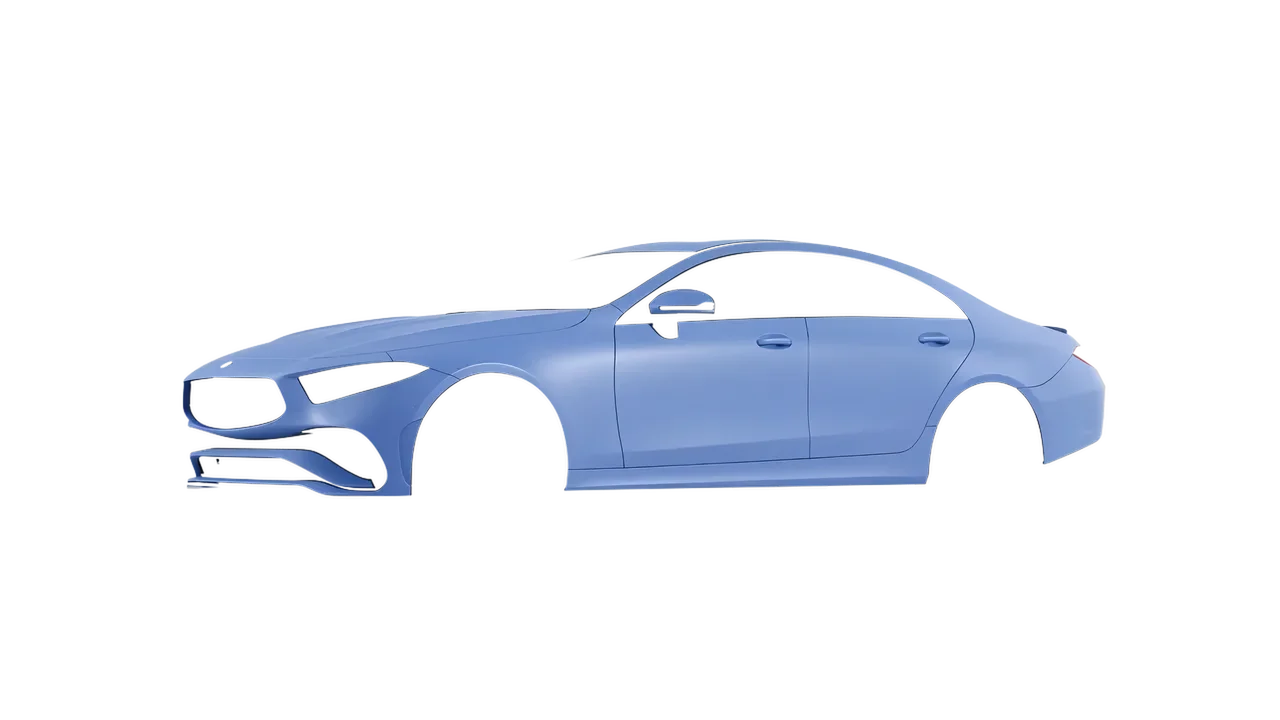 Mercedes-Benz CLS Class 2022 wrapped in Dreamline Blue (Avery Dennison SW900-616-O), front three-quarter view