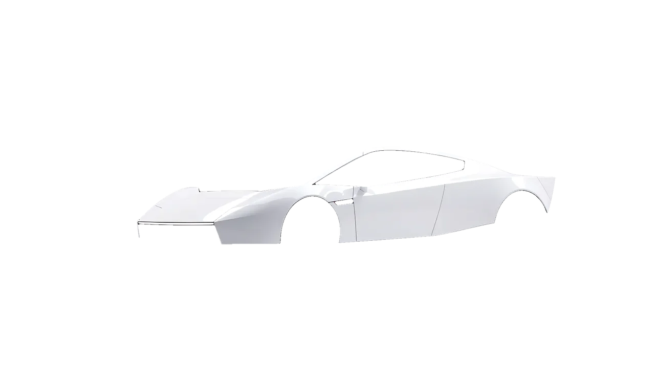 Tesla Roadster 2026 wrapped in Gloss White (3M G10), front three-quarter view