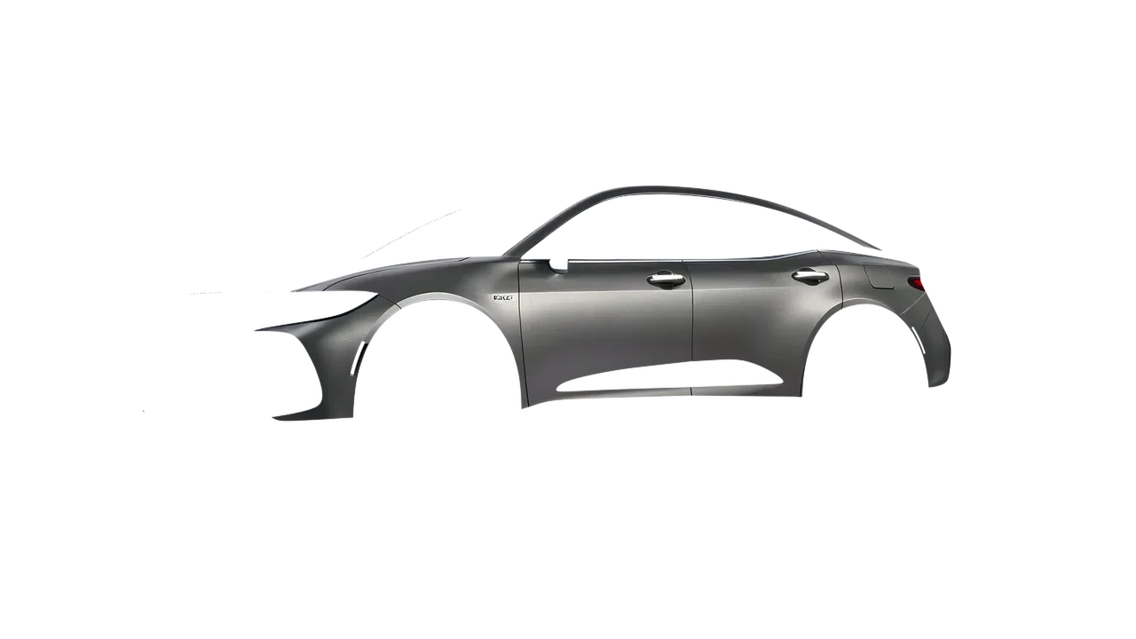 Toyota Crown 2023 wrapped in Black Rock Grey (Avery Dennison SW900-823-M), front three-quarter view