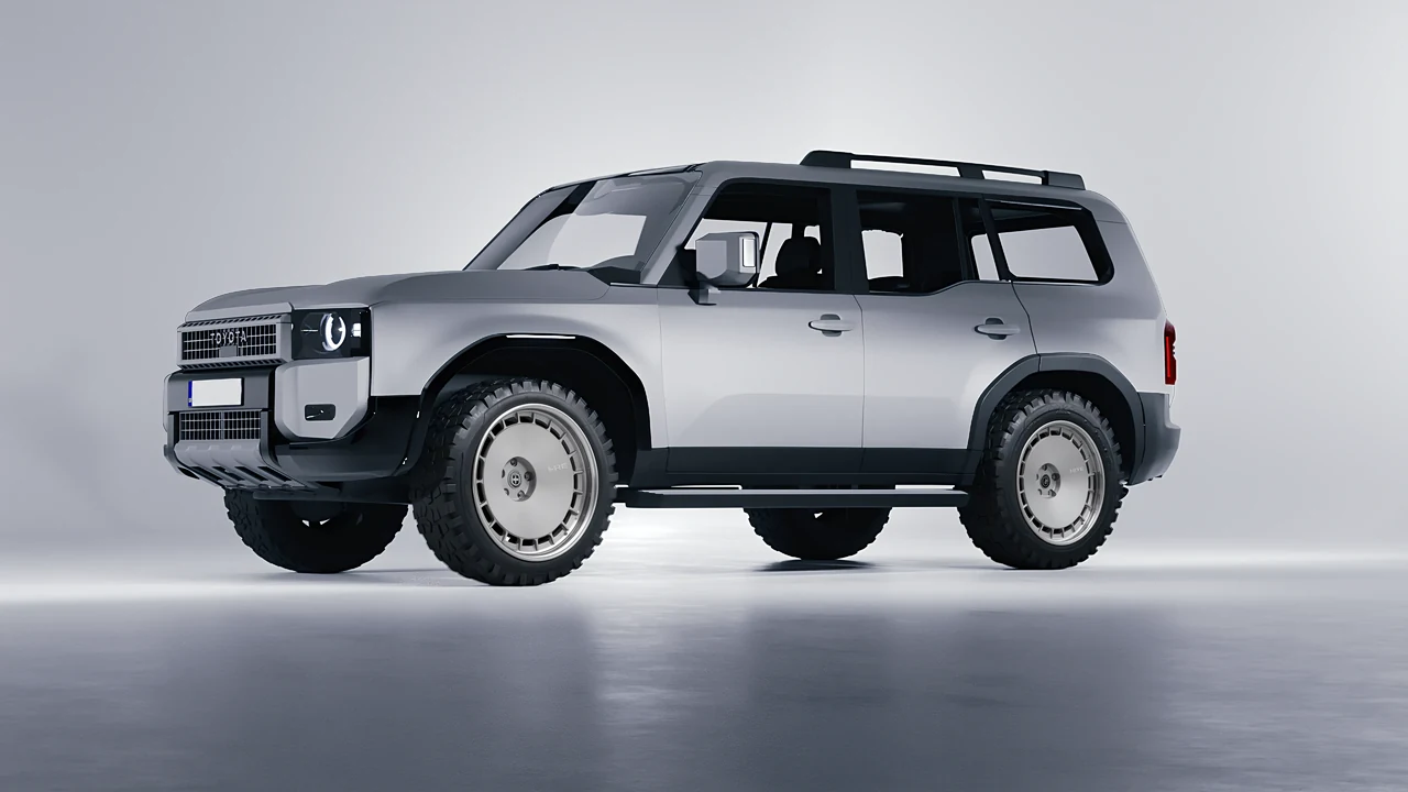 Toyota Land Cruiser 250 First Edition 2024 on HRE Performance Wheels 935 forged wheels, front three-quarter view
