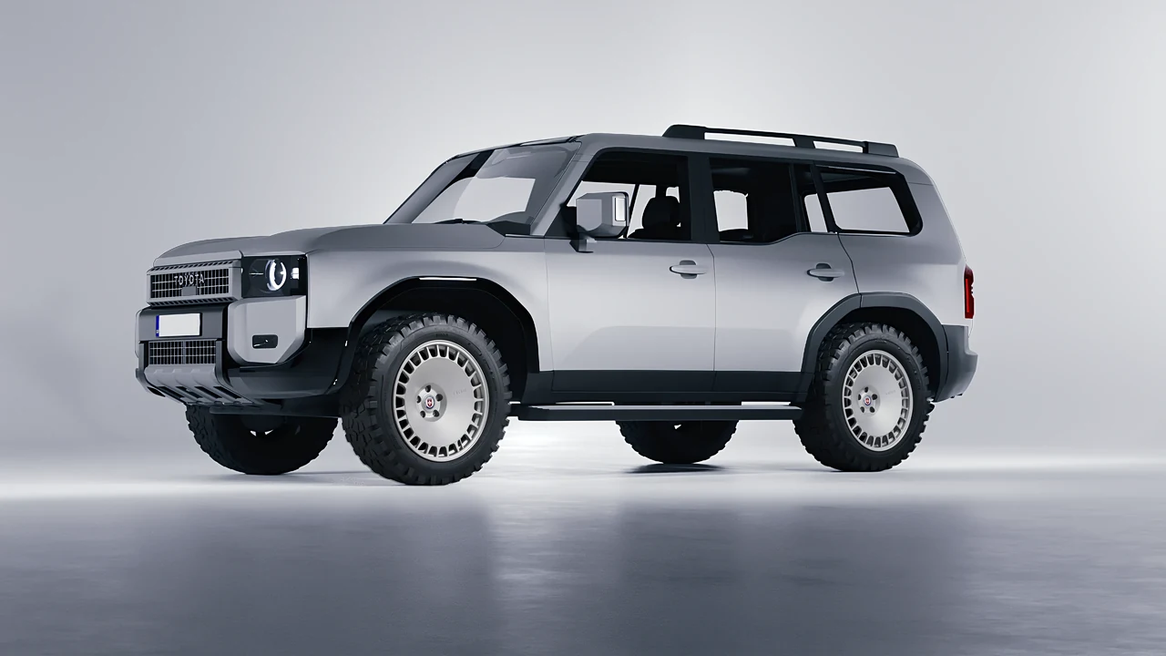 Toyota Land Cruiser 250 First Edition 2024 on HRE Performance Wheels 935M forged wheels, front three-quarter view