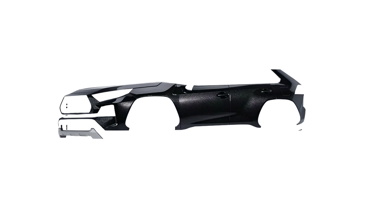 Toyota Rav4 TRD Off Road 2020 wrapped in Mystery Black (Avery Dennison SW900-184-M), front three-quarter view