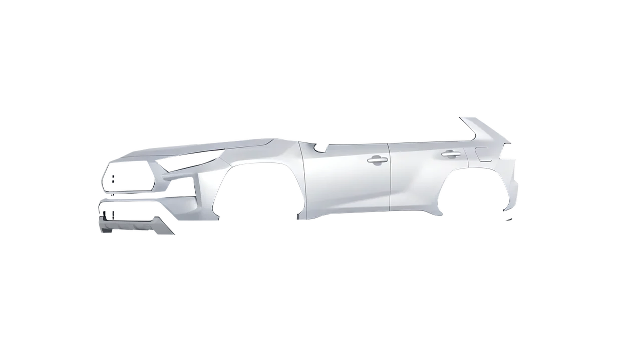 Toyota Rav4 TRD Off Road 2020 wrapped in Matte Silver (3M M21), front three-quarter view