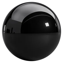 High Gloss Black Metallic wrap swatch