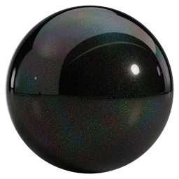 High Gloss Flip Black Psychedelic wrap swatch