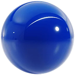 Gloss Blue wrap swatch