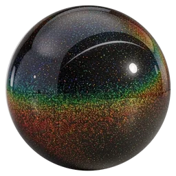 Morpheus Black Starlight Gloss wrap swatch