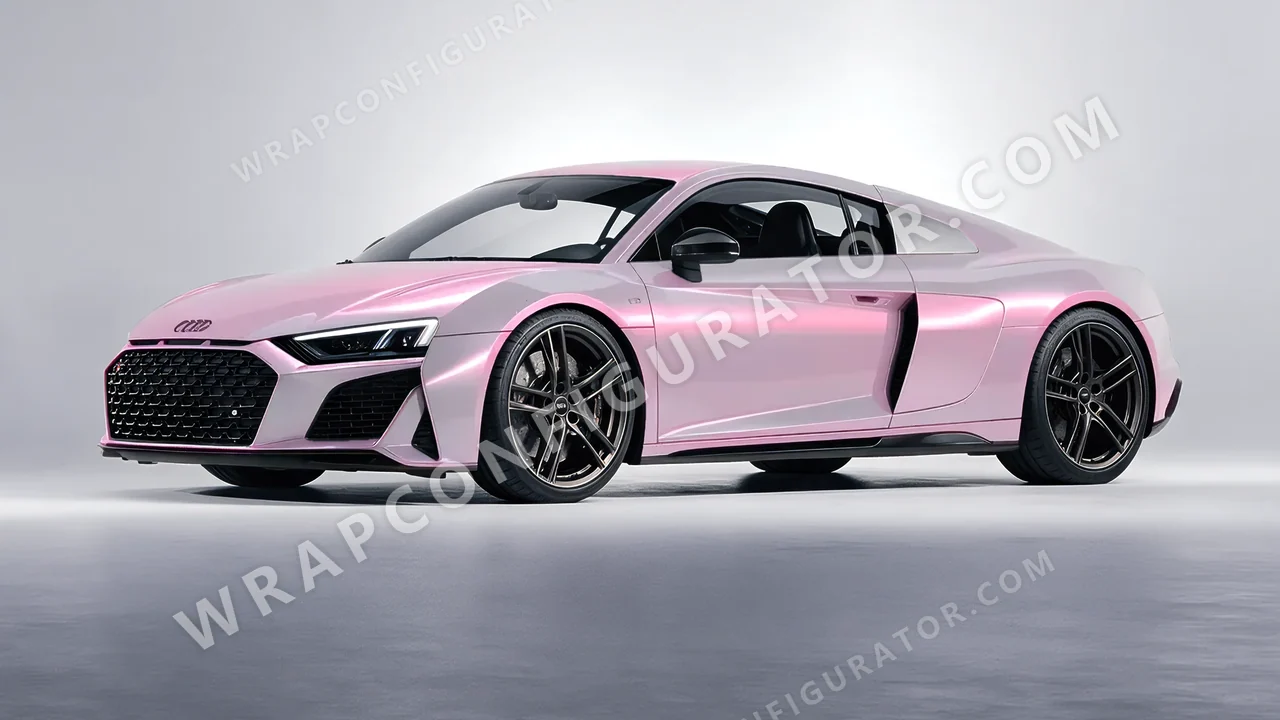 Grey Audi R8 2022 wrapped in Colourshield PPF by HyperPro Gray CGM01-P
