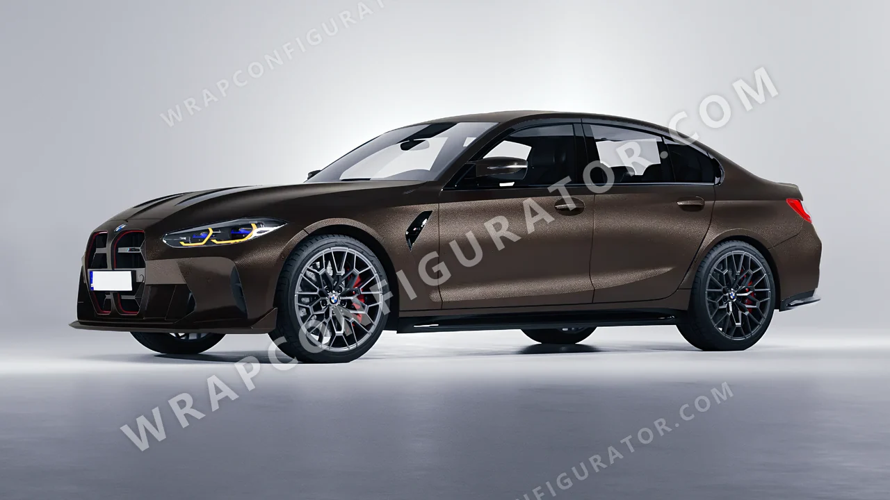 Black BMW M3 CS 2023 wrapped in Colourshield PPF by HyperPro Black MF40-P