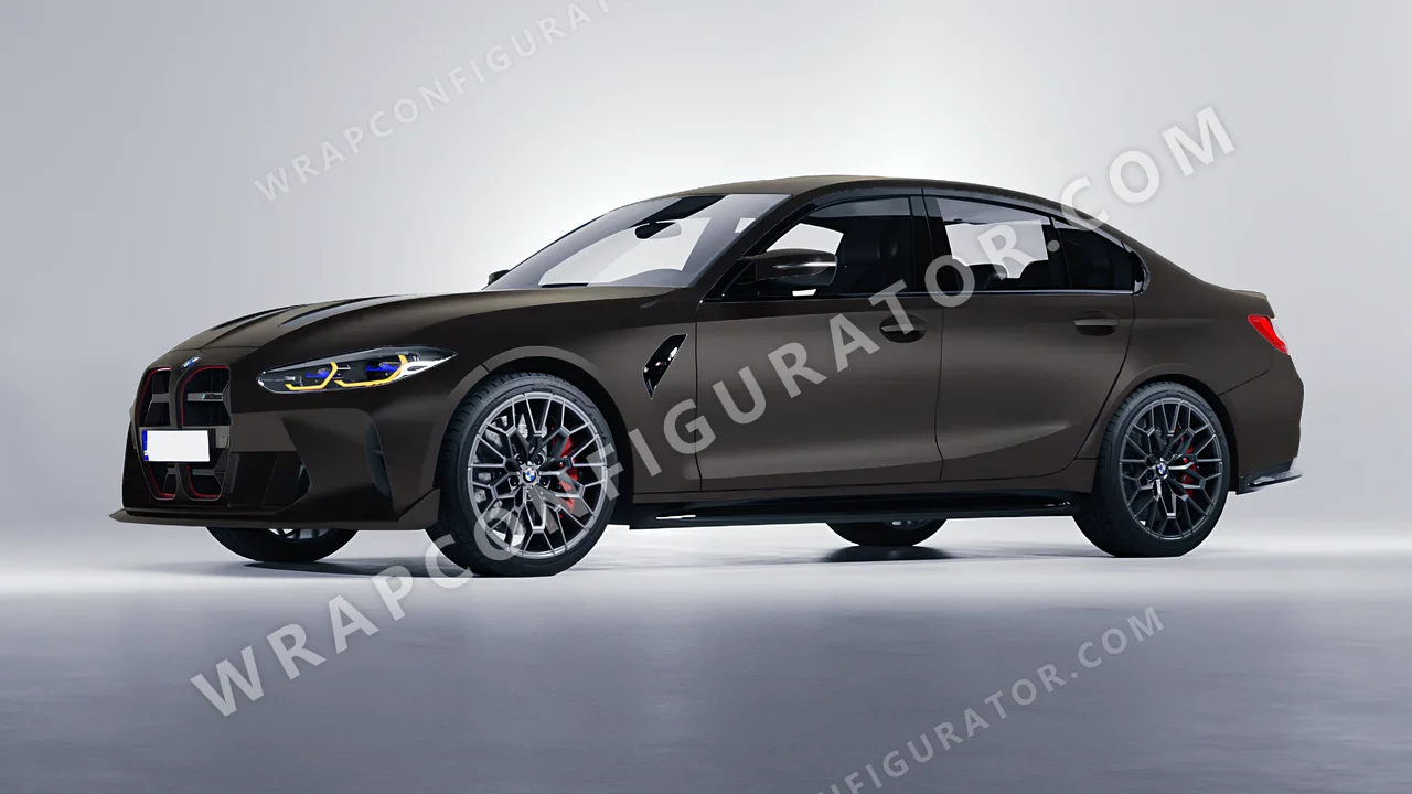 Black BMW M3 CS 2023 wrapped in Colourshield PPF by HyperPro Black SMF02-P
