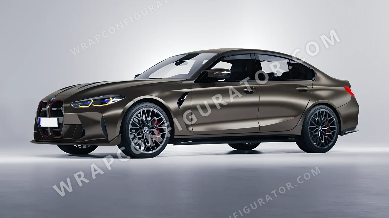 Black BMW M3 CS 2023 wrapped in Colourshield PPF by HyperPro Shadow Black SCH12-P