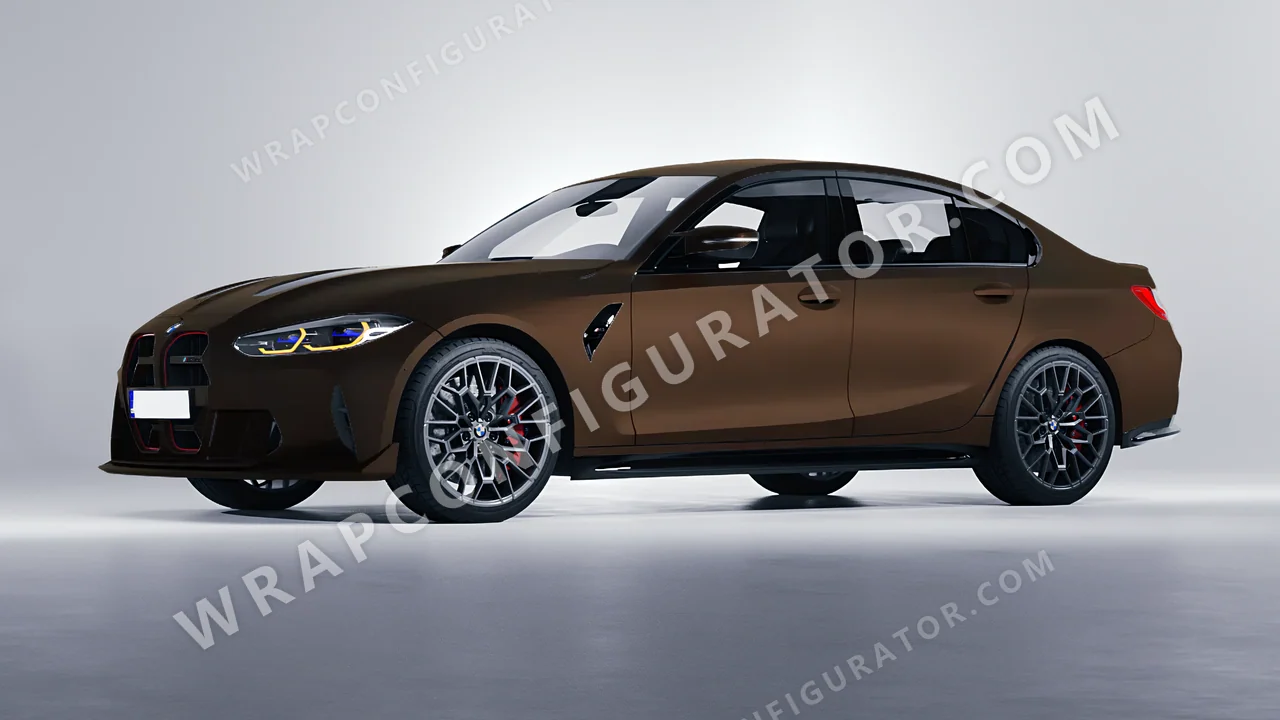 Black BMW M3 CS 2023 wrapped in Colourshield PPF by HyperPro Shadow Black SMF36-P