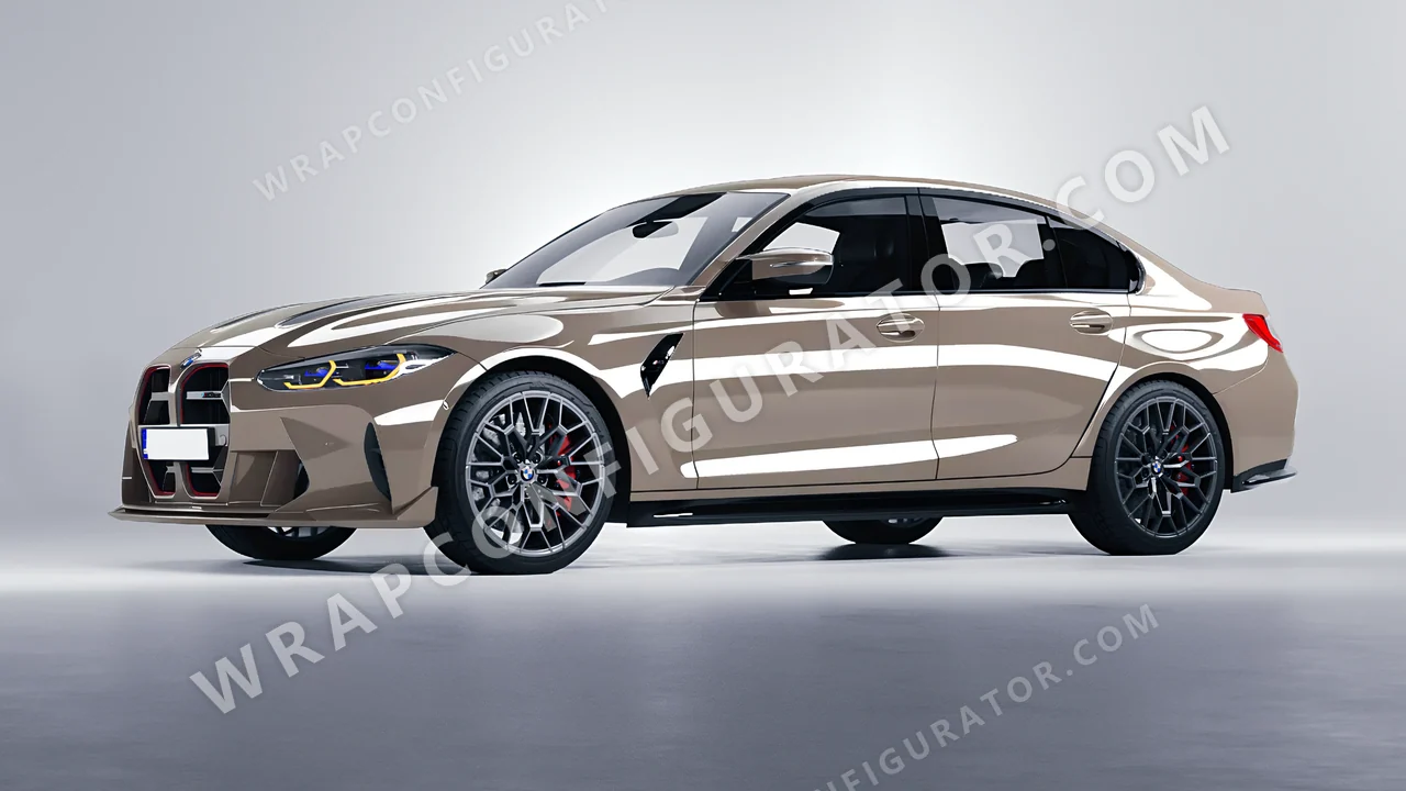 Grey BMW M3 CS 2023 wrapped in Colourshield PPF by HyperPro Brooklyn Grey HGF39-P