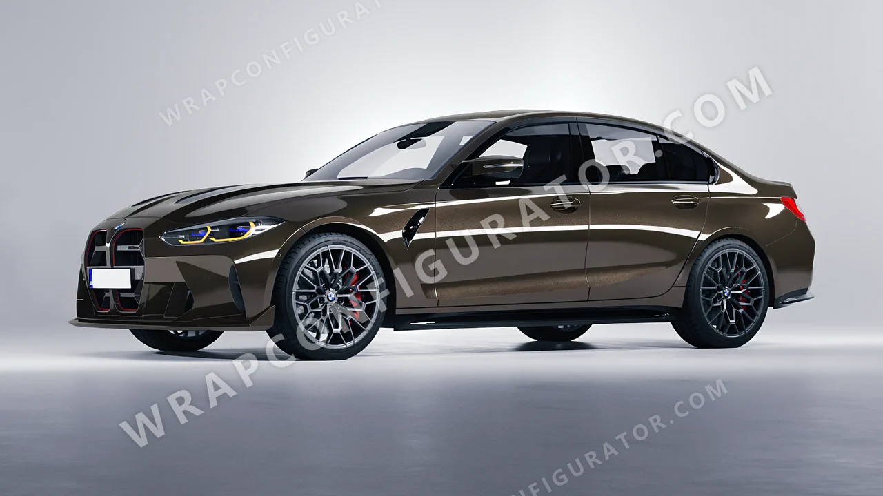 Grey BMW M3 CS 2023 wrapped in Colourshield PPF by HyperPro Gray GAF19-P