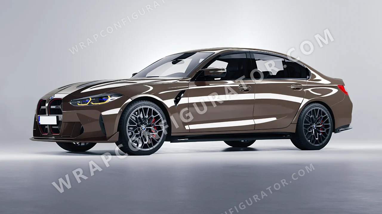 Grey BMW M3 CS 2023 wrapped in Colourshield PPF by HyperPro Gray HGF72-P
