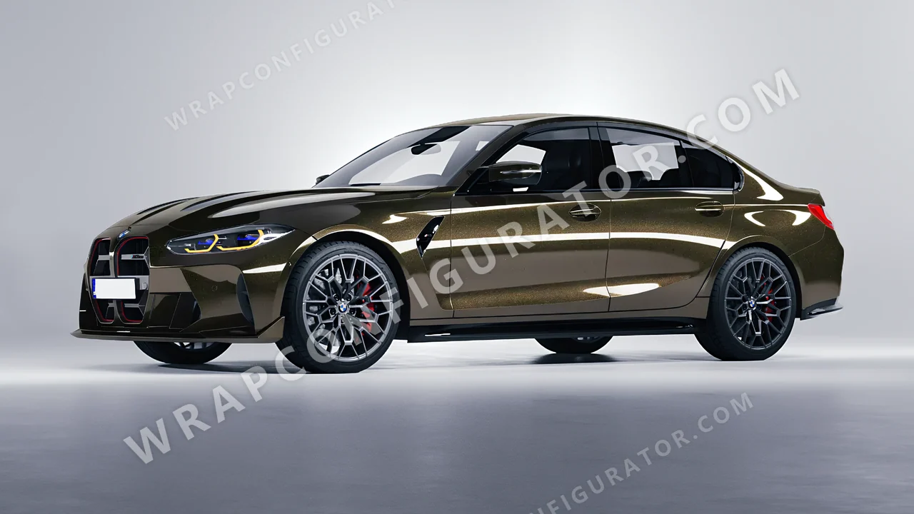 Grey BMW M3 CS 2023 wrapped in Colourshield PPF by HyperPro Gray SCM01G-P