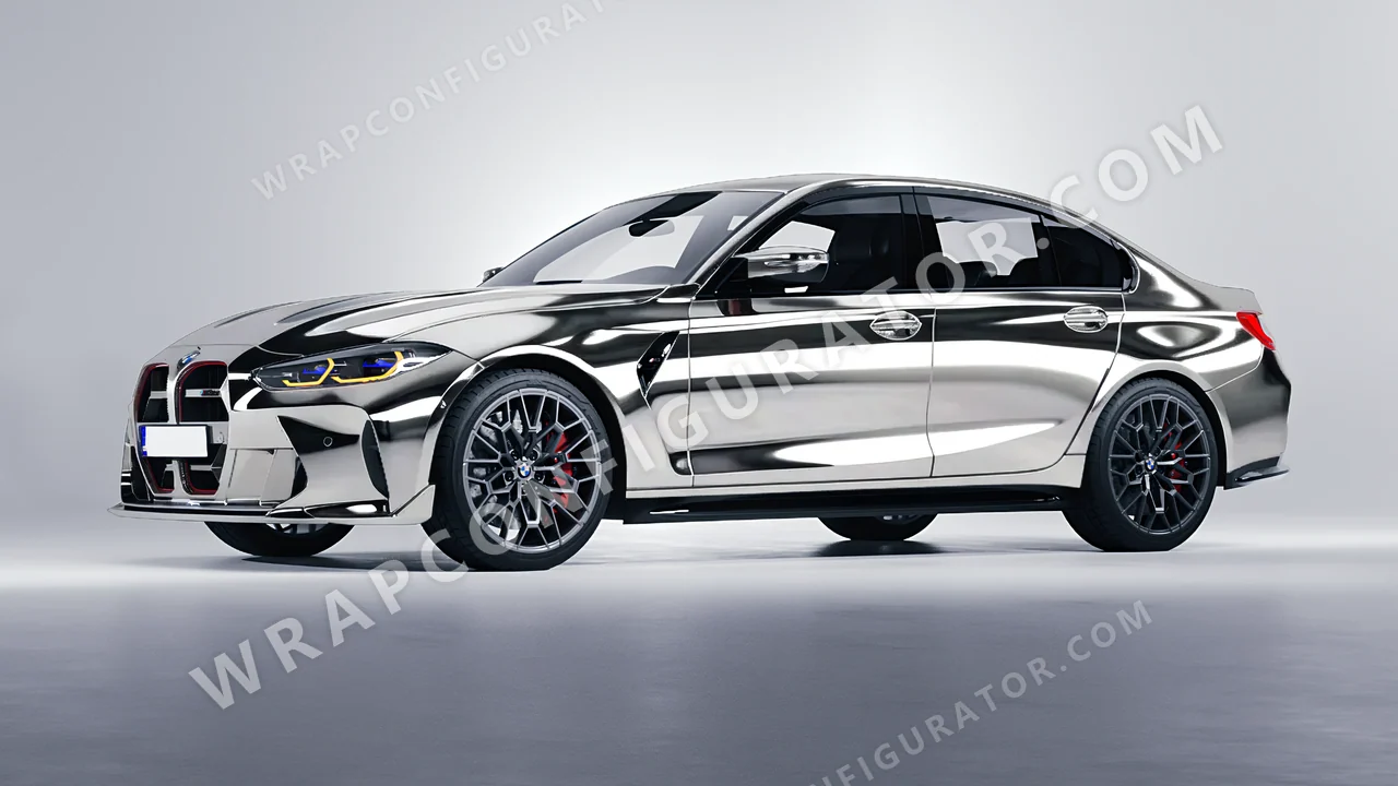 Grey BMW M3 CS 2023 wrapped in Colourshield PPF by HyperPro Silver GCF03-P