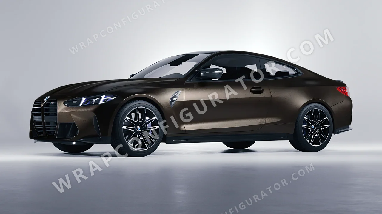 Black BMW M4 Coupe 2024 wrapped in Colourshield PPF by HyperPro Black MF40-P