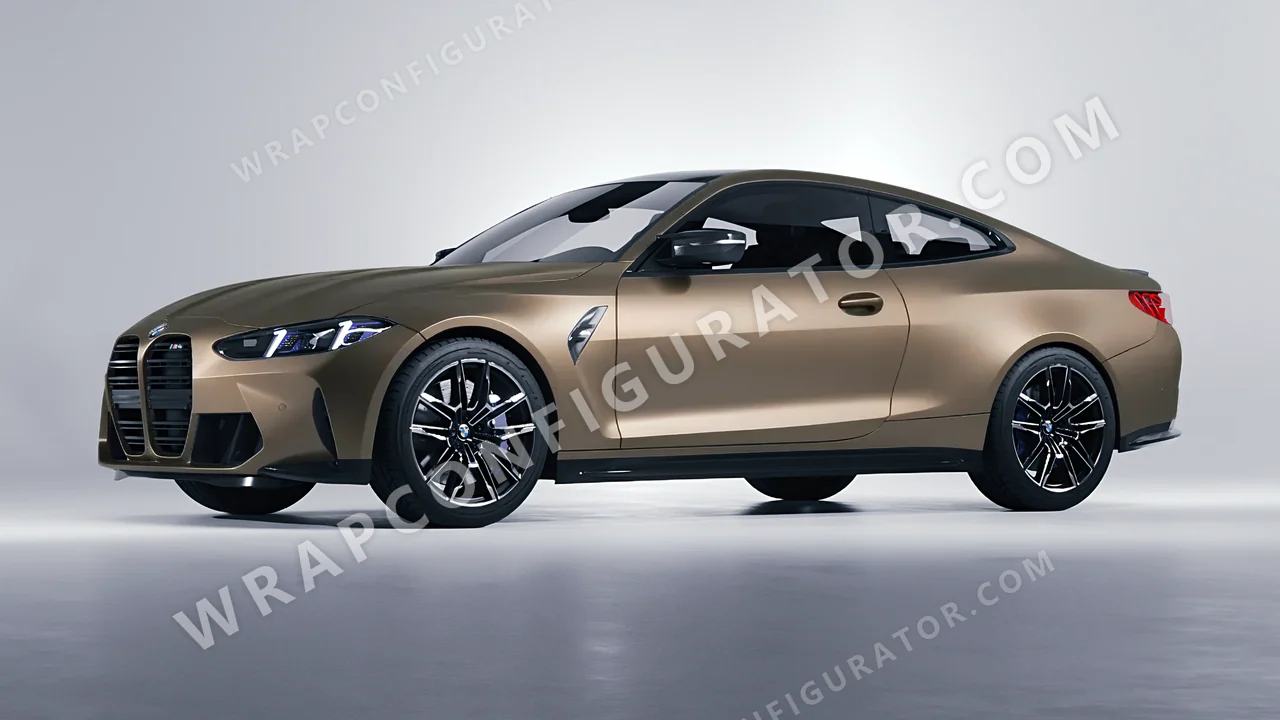 Grey BMW M4 Coupe 2024 wrapped in Inozetek Dynamic PPF Titanium DPPF813