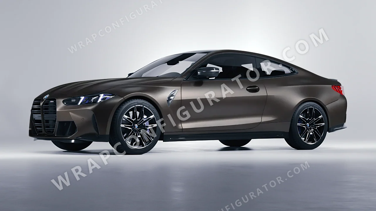 Grey BMW M4 Coupe 2024 wrapped in Inozetek Dynamic PPF Tungsten Grey DPPF811