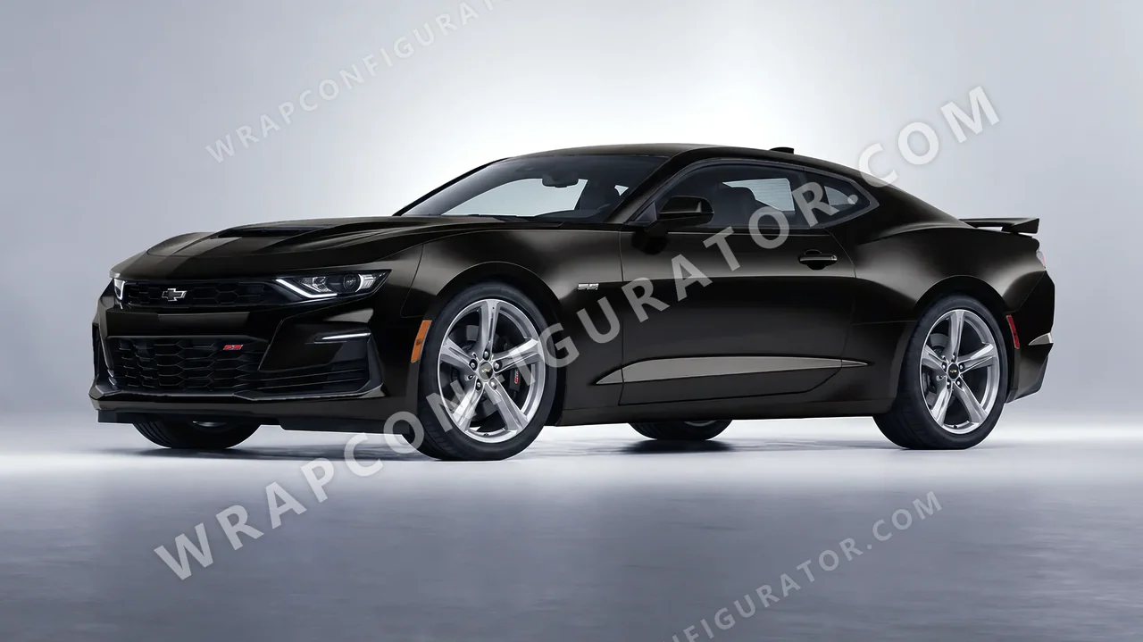 Black Chevrolet Camaro SS 2020 wrapped in Colourshield PPF by HyperPro Black SMF07-P