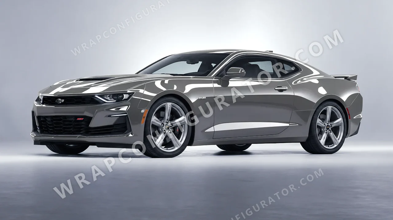 Grey Chevrolet Camaro SS 2020 wrapped in Colourshield PPF by HyperPro Brooklyn Grey HGF39-P