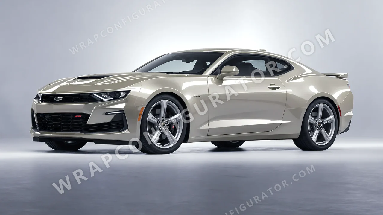 Grey Chevrolet Camaro SS 2020 wrapped in Colourshield PPF by HyperPro Cool Gray GAF36-P