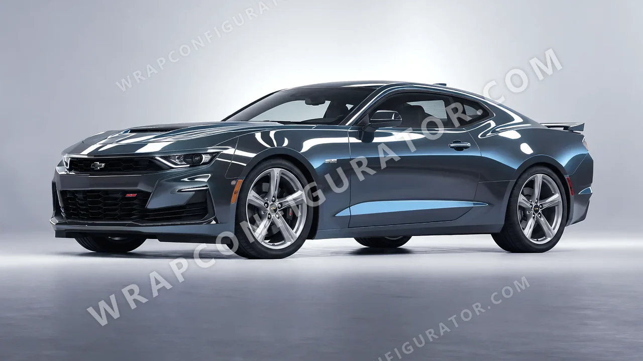 Grey Chevrolet Camaro SS 2020 wrapped in Colourshield PPF by HyperPro Deep Gray HGF03-P