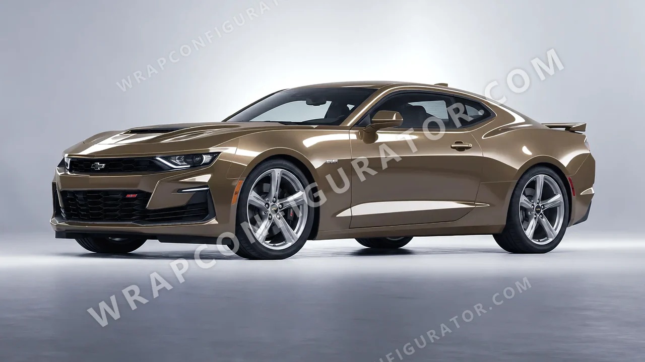 Grey Chevrolet Camaro SS 2020 wrapped in Colourshield PPF by HyperPro Dim Gray GAF37-P