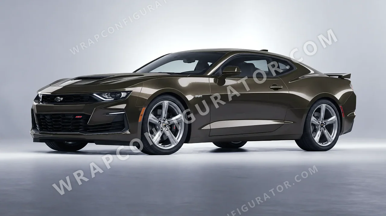 Grey Chevrolet Camaro SS 2020 wrapped in Colourshield PPF by HyperPro Gray GAF19-P