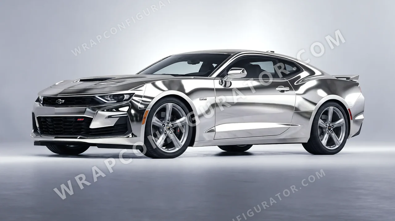 Grey Chevrolet Camaro SS 2020 wrapped in Colourshield PPF by HyperPro Silver GCF03-P