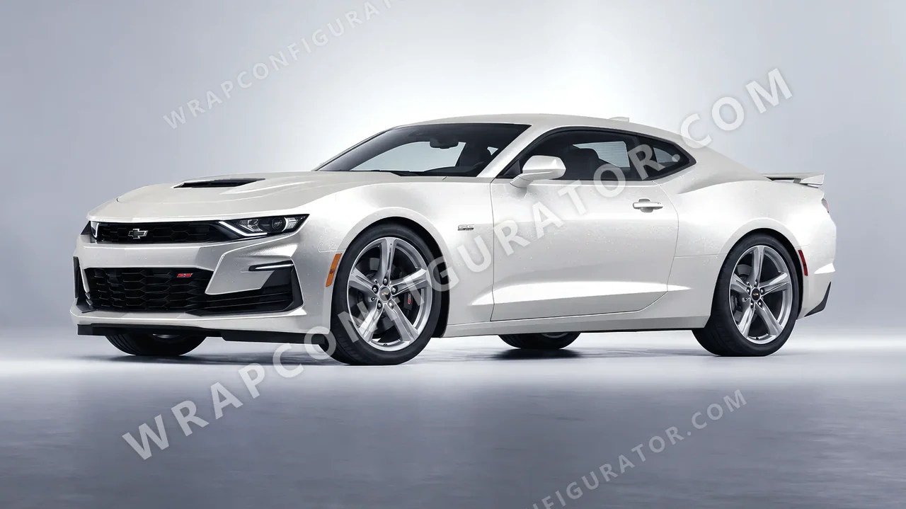 Grey Chevrolet Camaro SS 2020 wrapped in Colourshield PPF by HyperPro Silver MF38-P