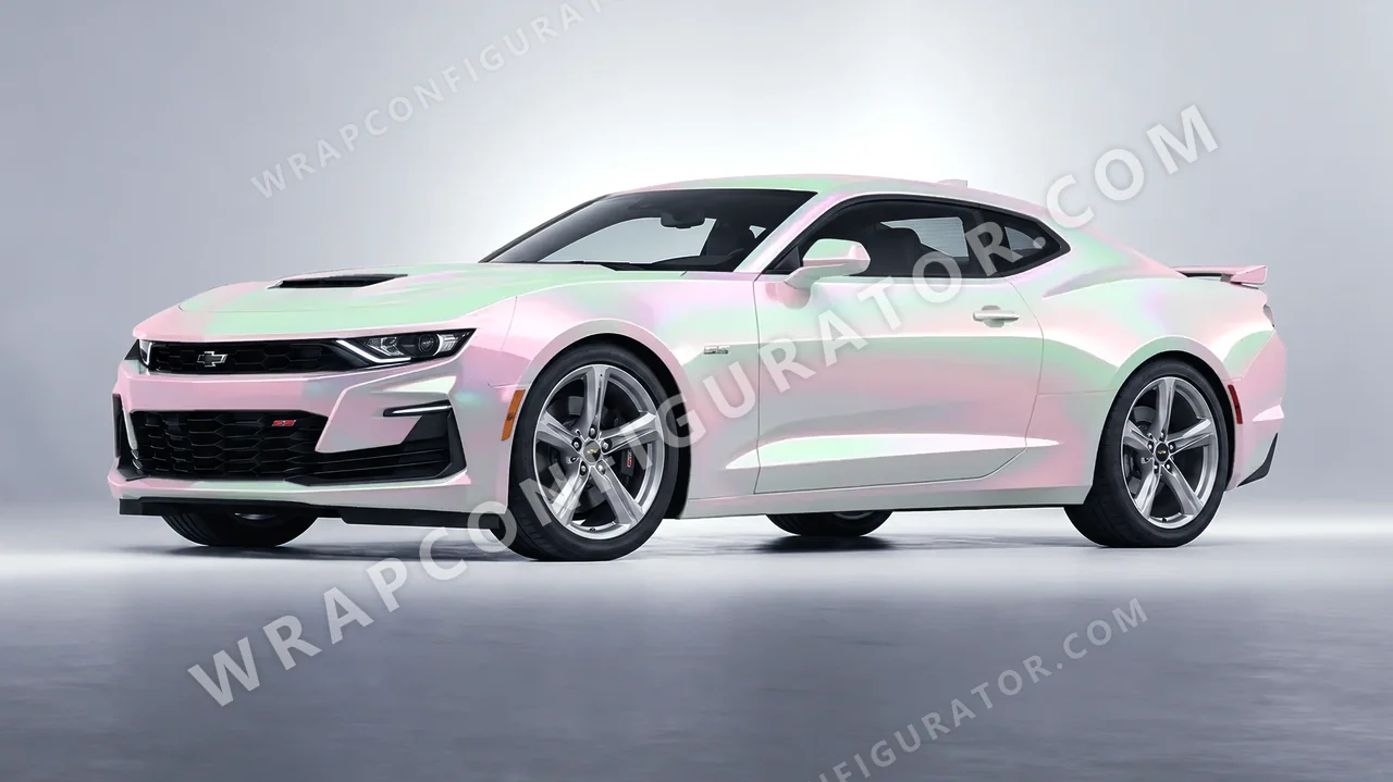 Grey Chevrolet Camaro SS 2020 wrapped in Inozetek Dynamic PPF Redstone Grey DPPF716