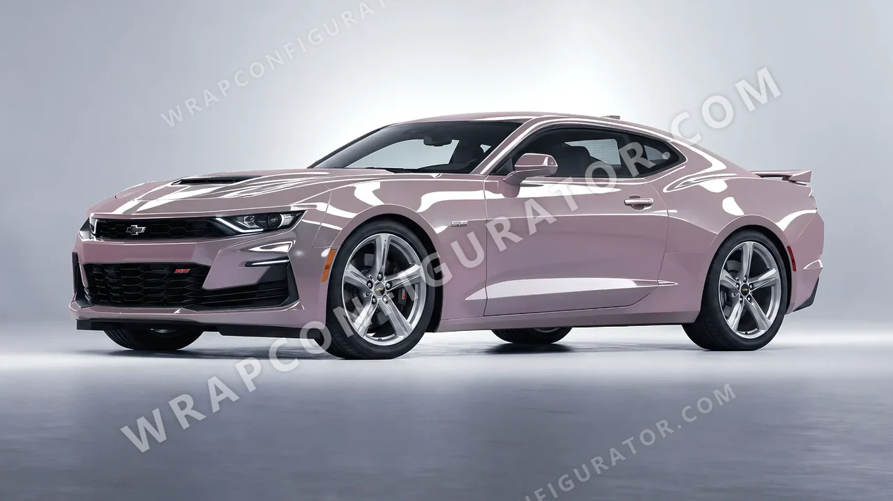 Grey Chevrolet Camaro SS 2020 wrapped in Inozetek Dynamic PPF Staple Grey STAPLE