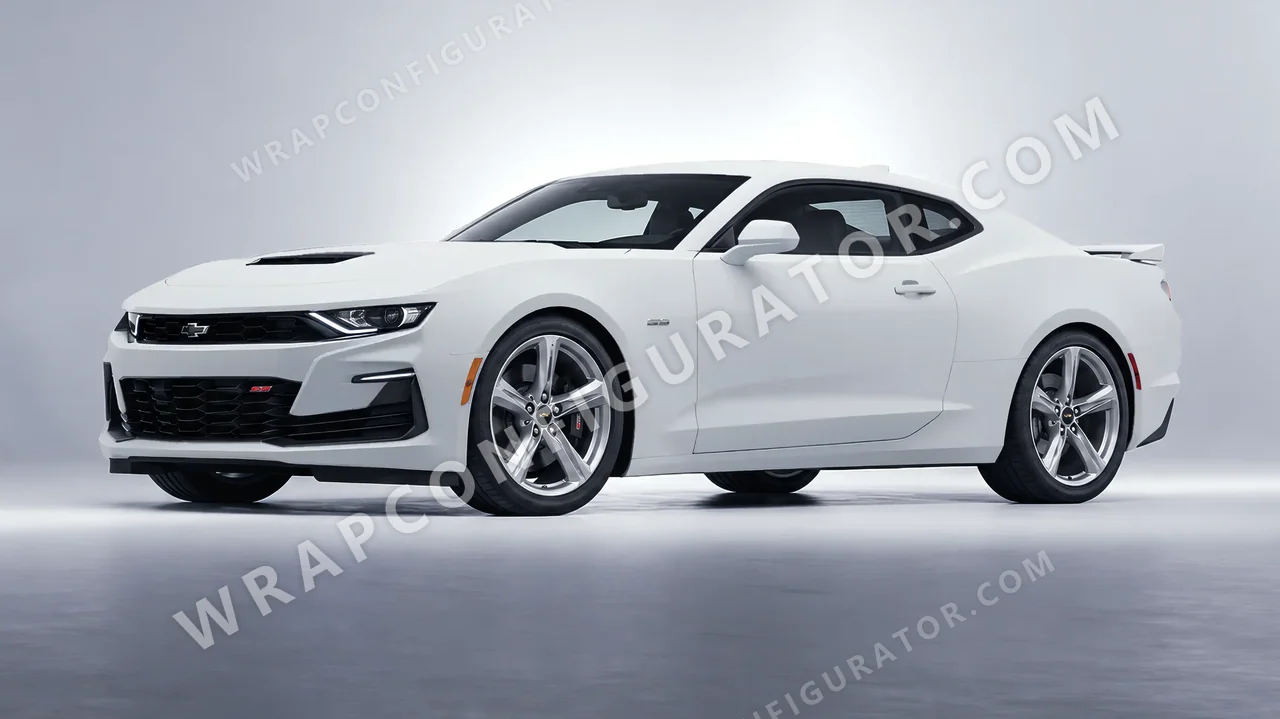 Grey Chevrolet Camaro SS 2020 wrapped in Inozetek Dynamic PPF Ultimate Grey DPPF809