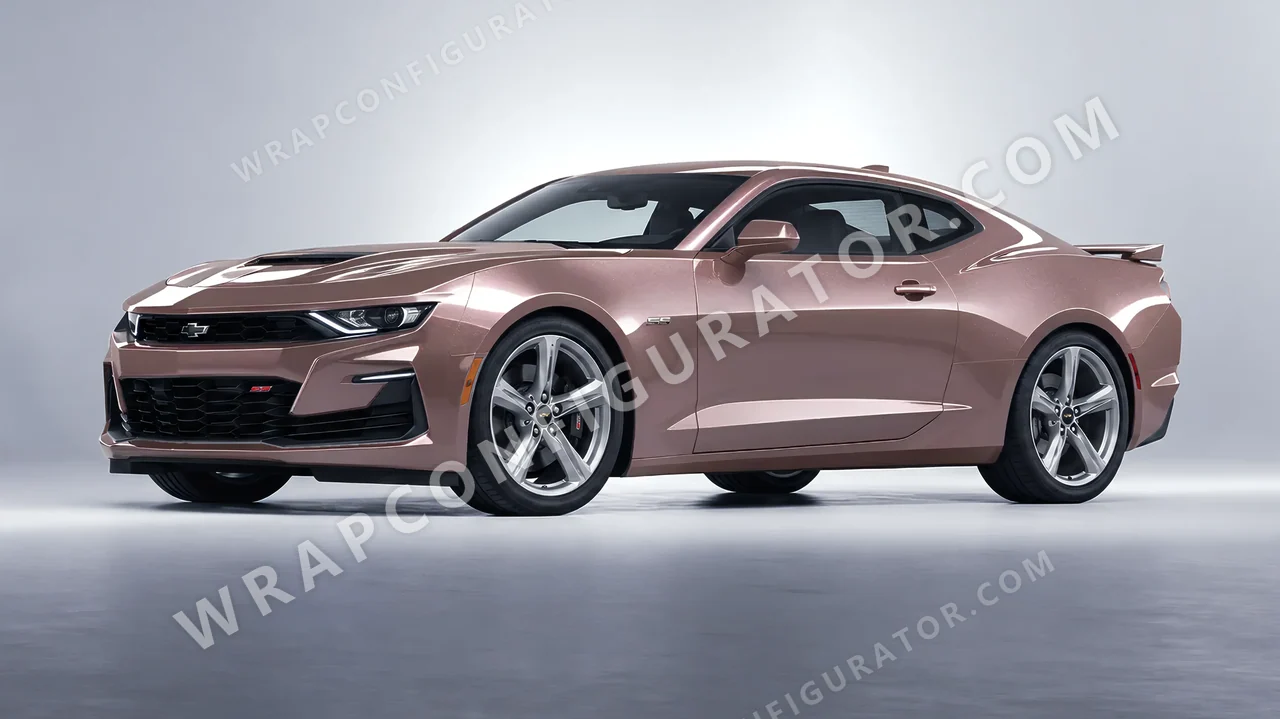 Purple Chevrolet Camaro SS 2020 wrapped in Colourshield PPF by HyperPro Berry HGM33-P