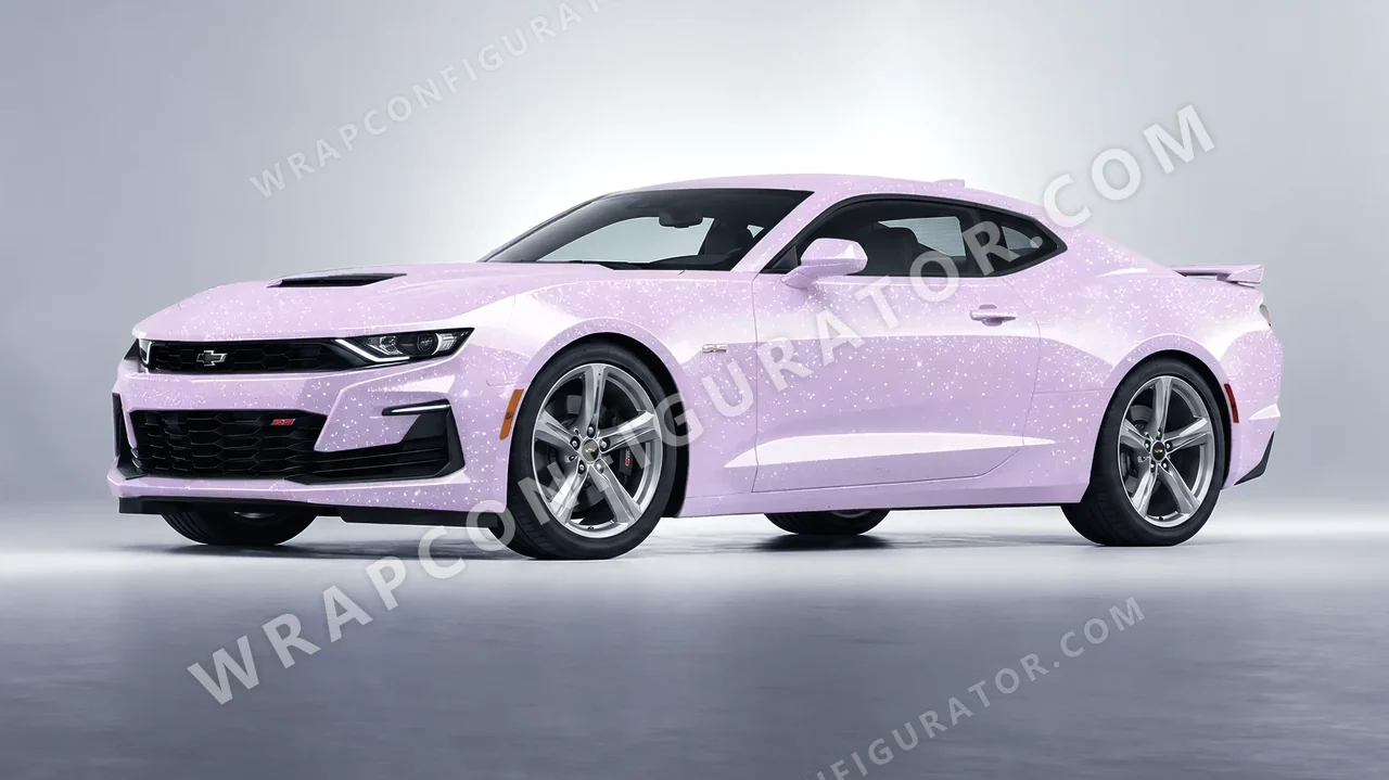 Purple Chevrolet Camaro SS 2020 wrapped in Colourshield PPF by HyperPro Light Purple GPF09-P