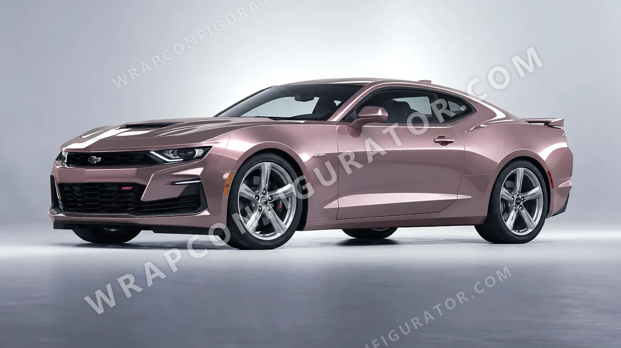 Purple Chevrolet Camaro SS 2020 wrapped in Colourshield PPF by HyperPro Mauve Purple GAF58-P