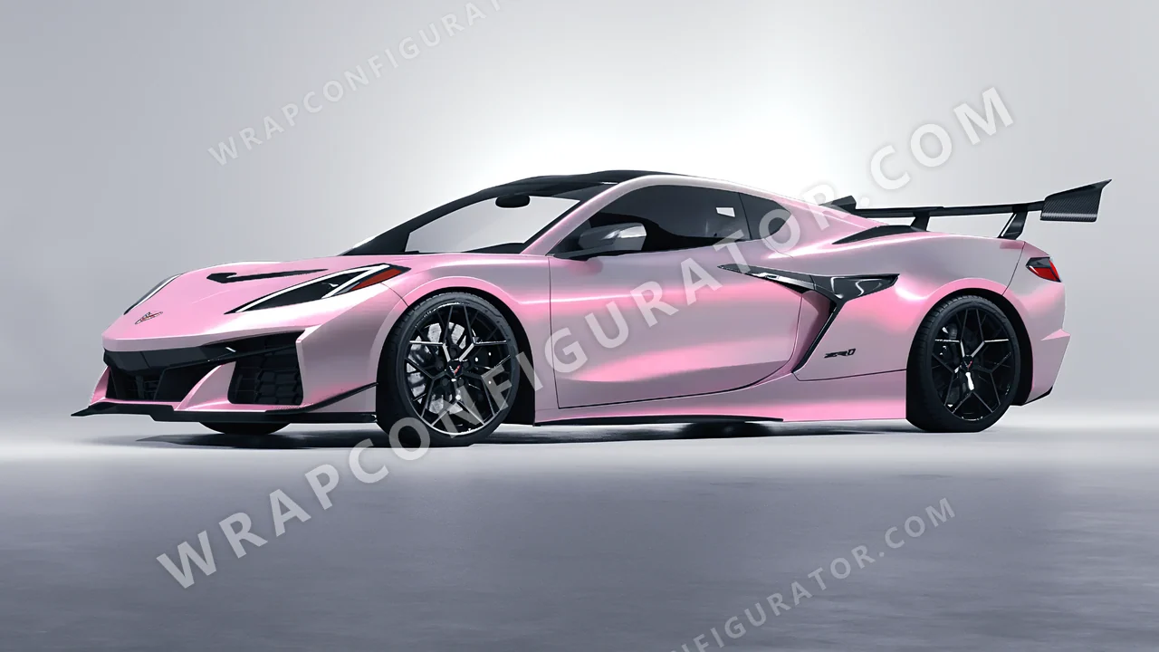 Grey Chevrolet Corvette ZR1 2025 wrapped in Colourshield PPF by HyperPro Gray CGM01-P
