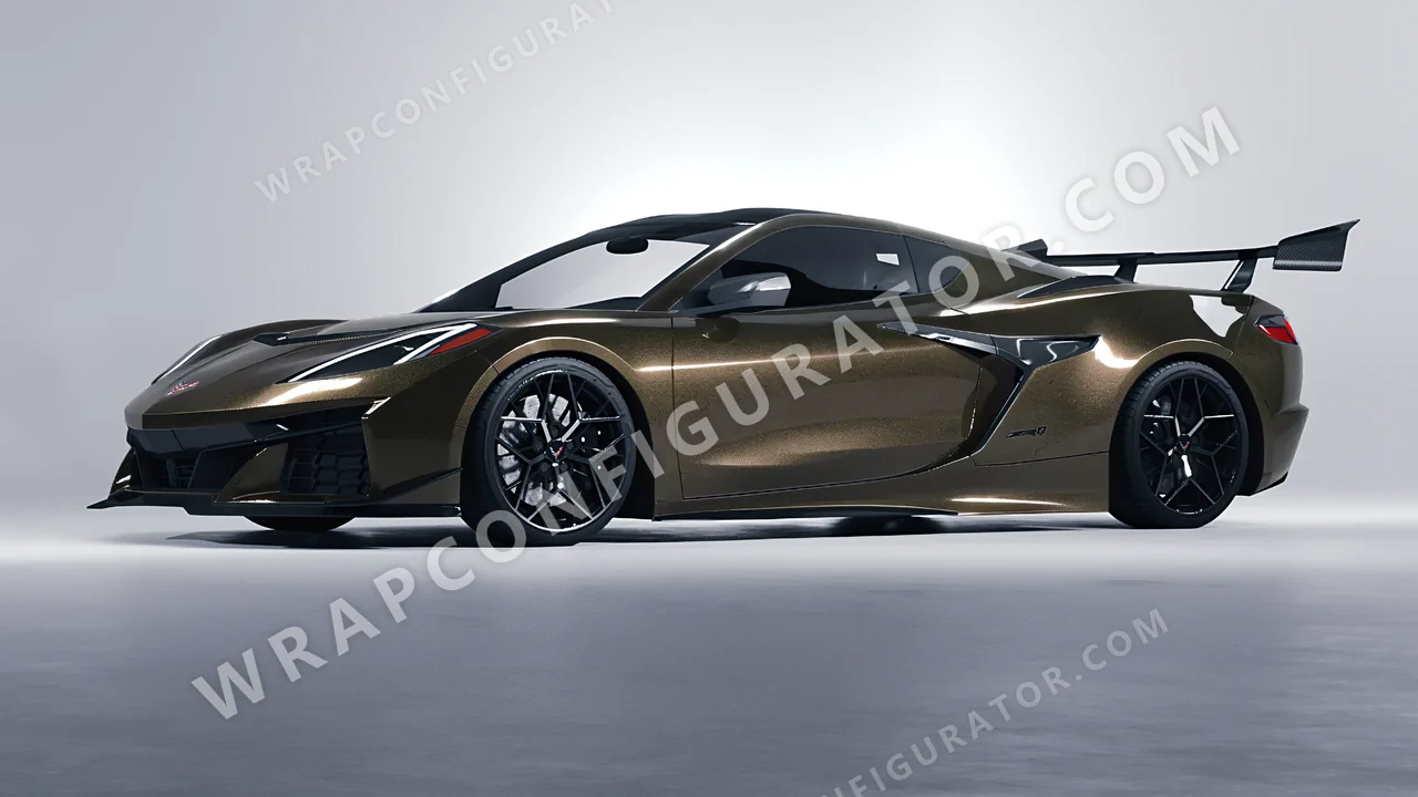 Grey Chevrolet Corvette ZR1 2025 wrapped in Colourshield PPF by HyperPro Gray SCM01G-P