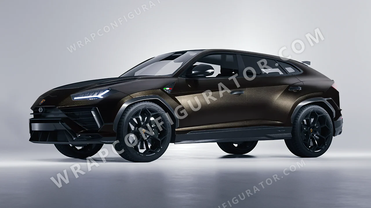Black Lamborghini Urus Performante 2024 wrapped in Colourshield PPF by HyperPro Black MF40-P