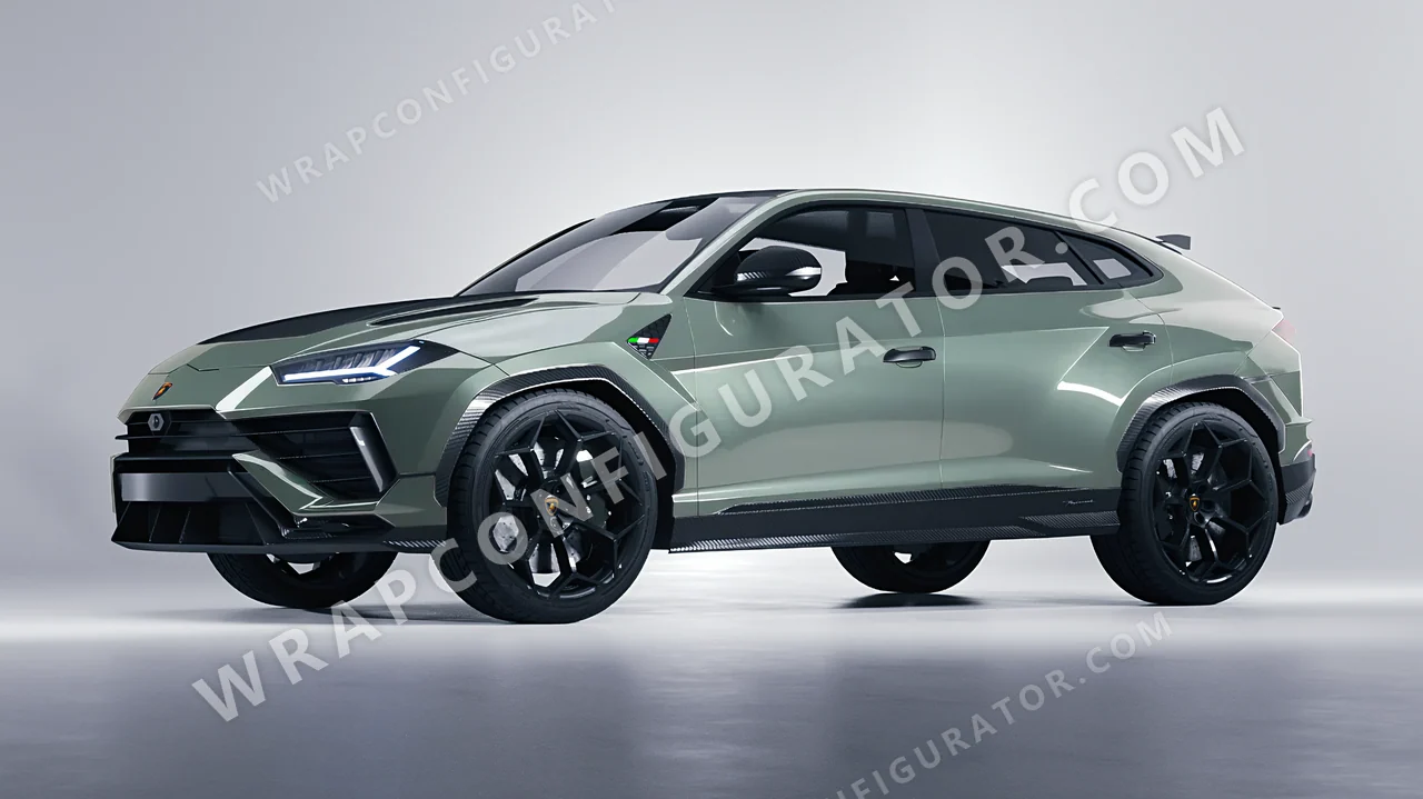 Blue Lamborghini Urus Performante 2024 wrapped in Colourshield PPF by HyperPro Shadow Blue GAF15-P
